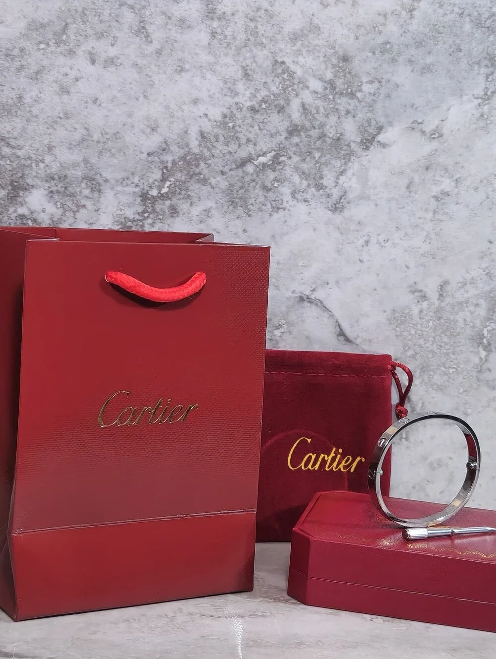 Cartier Silver Love Bracelet✨️